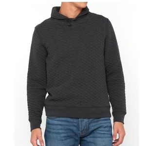 Billy Reid Sweaters - BILLY REID| DIAMOND QUILT SHAWL W/ SUEDE Billy Reid Sweaters - BILLY REID| DIAMOND QUILT SHAWL W/ SUEDE